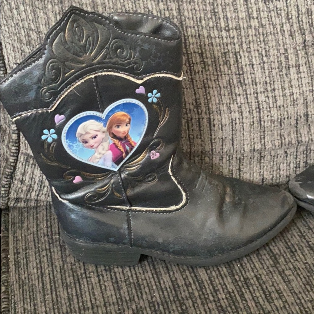 Girls frozen boots size 11